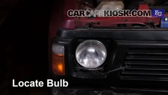 1993 Nissan Patrol LX 2.8L 6 Cyl. Turbo Diesel Luces Luz de marcha diurna (reemplazar foco)